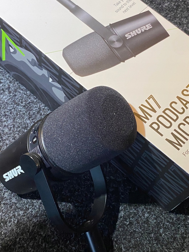 Mikrofon Shure MV7 Mikrofon