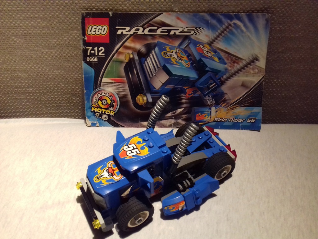 LEGO Racers 8668 kompletny zestaw