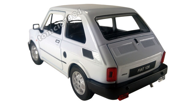 FIAT 126P OT. DRZWI MASKA MALUCH WELLY 121 BIAŁY