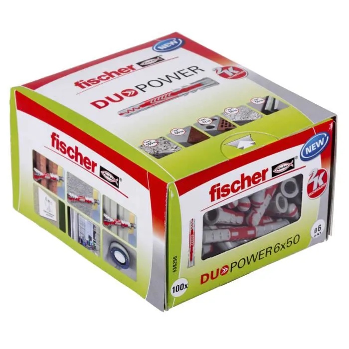 FISCHER - Kotwa uniwersalna DuoPower 6x50 mm - Pud