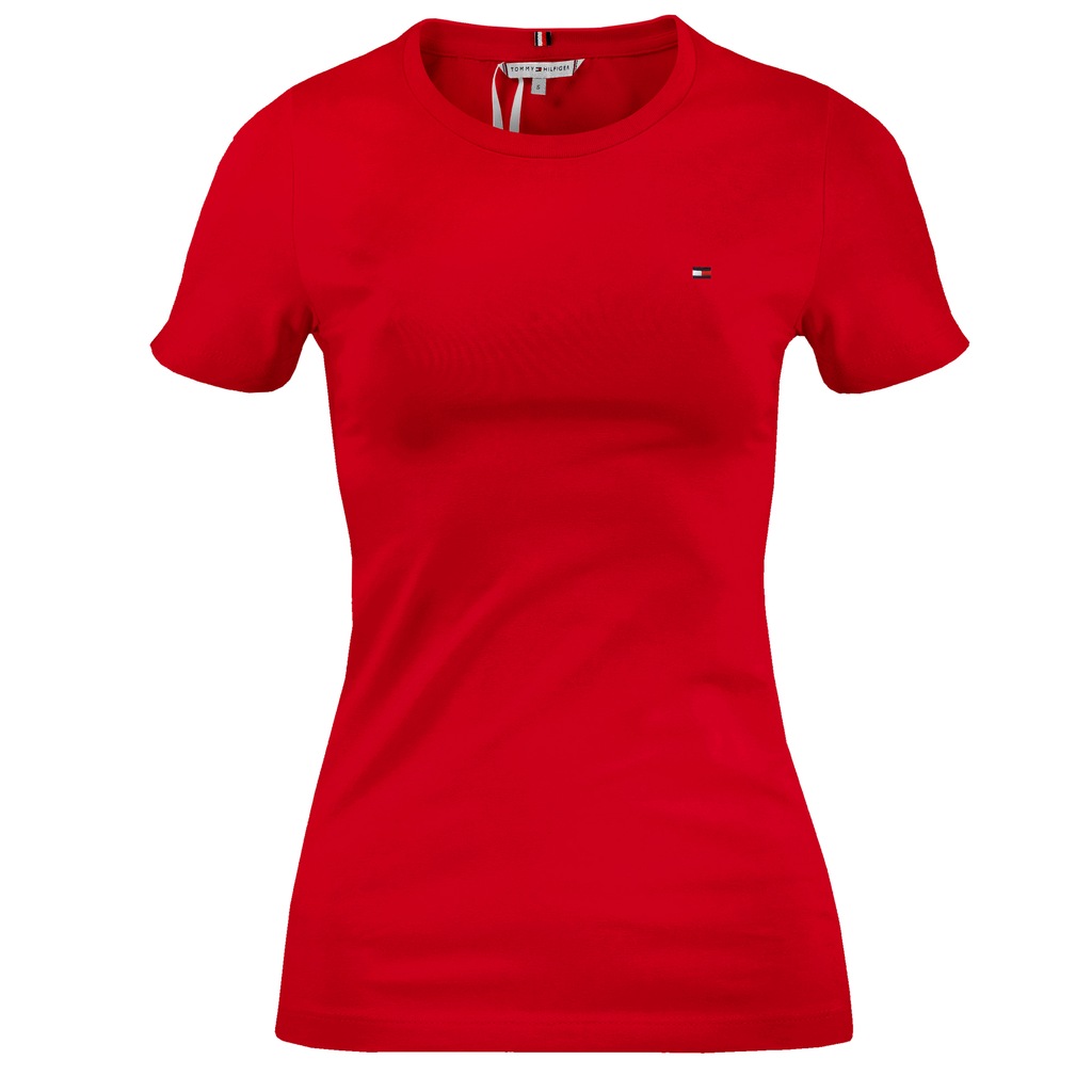 T-shirt Koszulka Tommy Hilfiger C-neck Red R.L