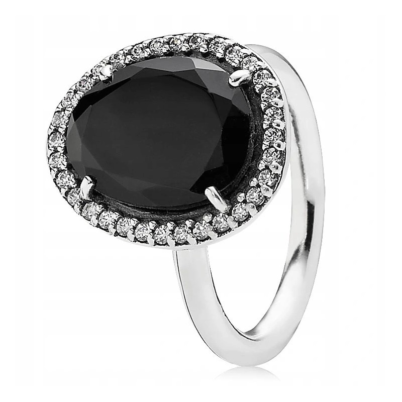 Pierścionek spinel, cyrkonia 190893SPB Pandora 50