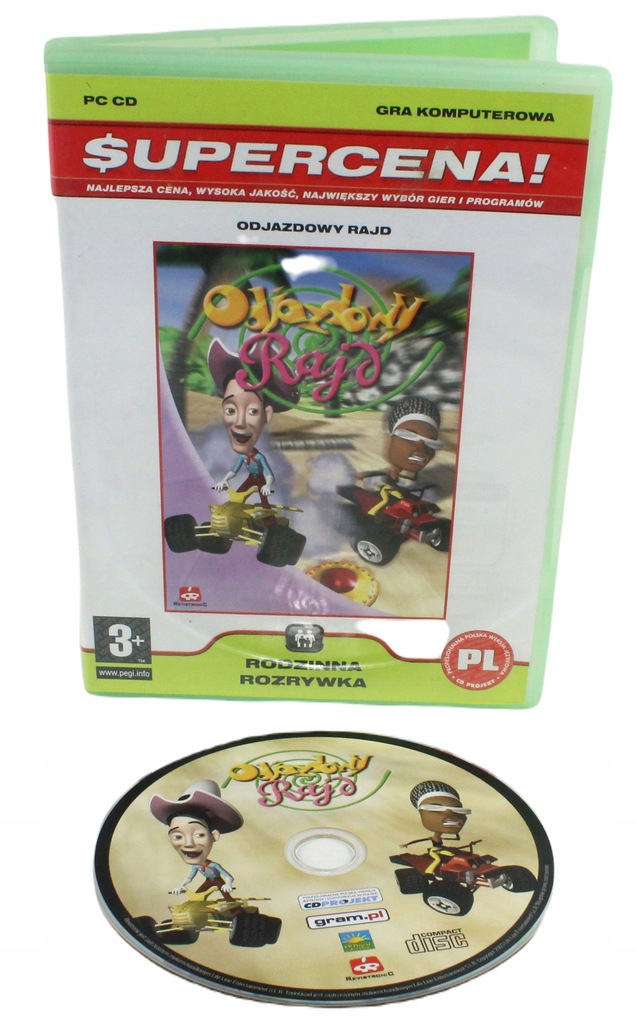 ODJAZDOWY RAJD TOON CAR PL + GRATIS