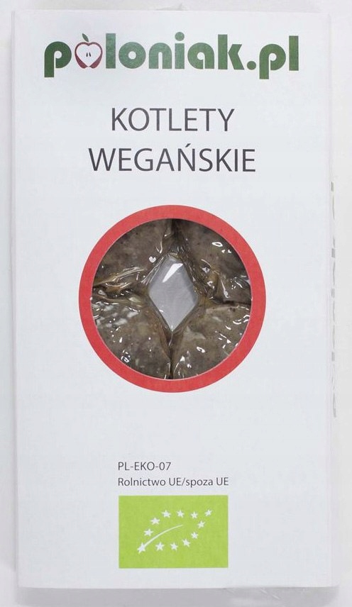 KOTLETY WEGAŃSKIE BIO 170 g - POLONIAK