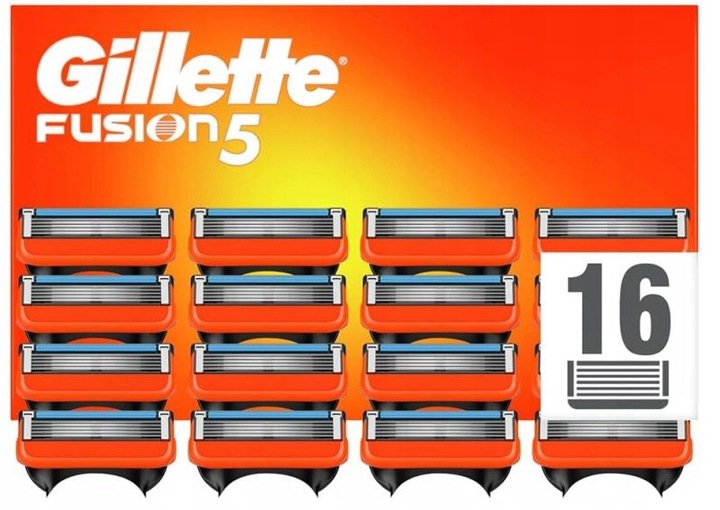 Gillette Fusion5 wkłady do maszynki 16 sztuk