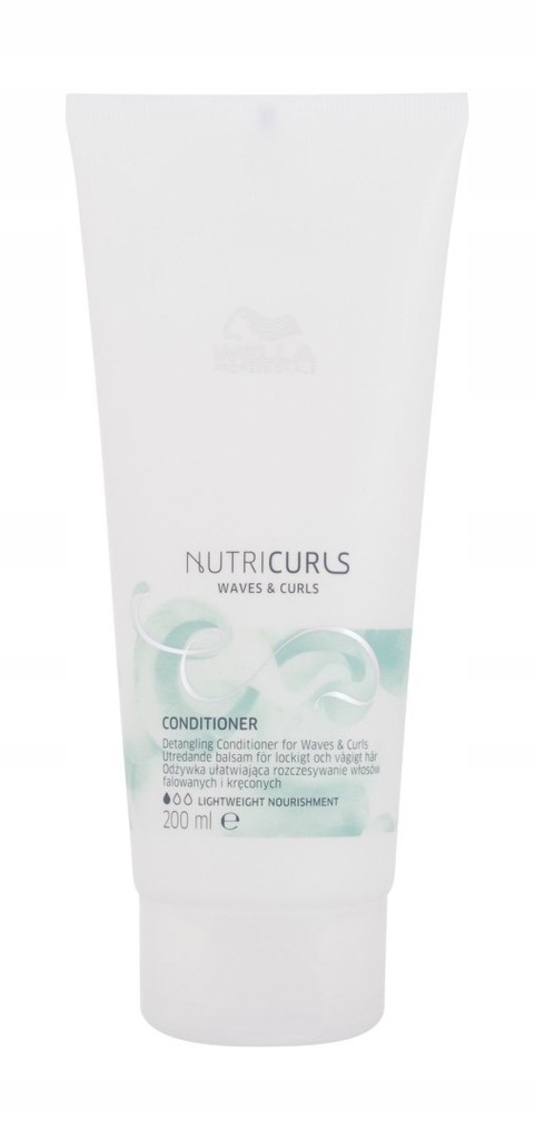 Wella Professionals Nutri Curls Odżywka 200ml (W) (P2)