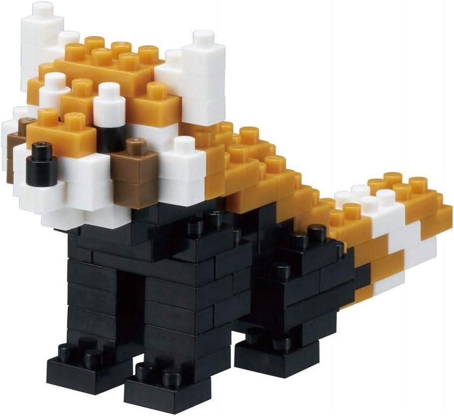 Bandai NBC194 Nanoblock PIXEL Animal Mikroklocki Red Panda 2,7x5x8,8 cm