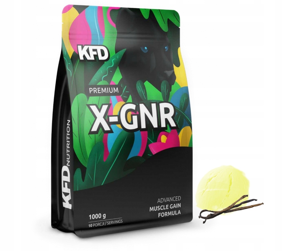 KFD Premium X-Gainer 1000 g Lody Waniliowe
