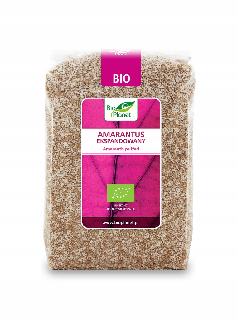 AMARANTUS EKSPANDOWANY BIO 150 g - BIO PLANET