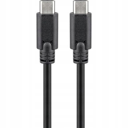 Goobay 67976 USB-C 3.1 generation 1 cable, black,