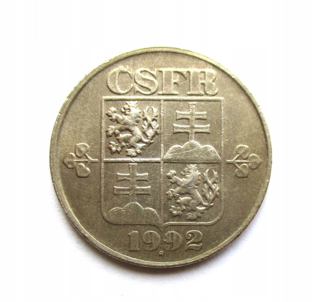 50 Halerzy 1992 r. Czechosłowacja