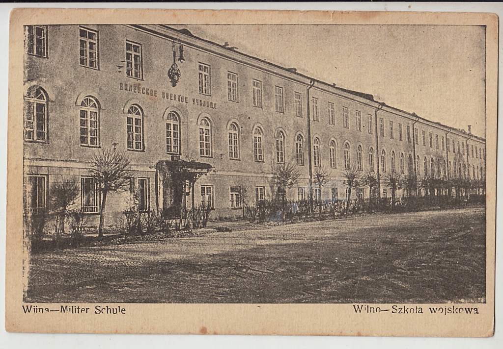 WILNO szkoła wojskowa 1915 r.