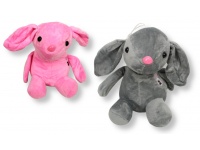 zabawka pluszowa KRÓLIK 18x17cm mix kolor | SN55639