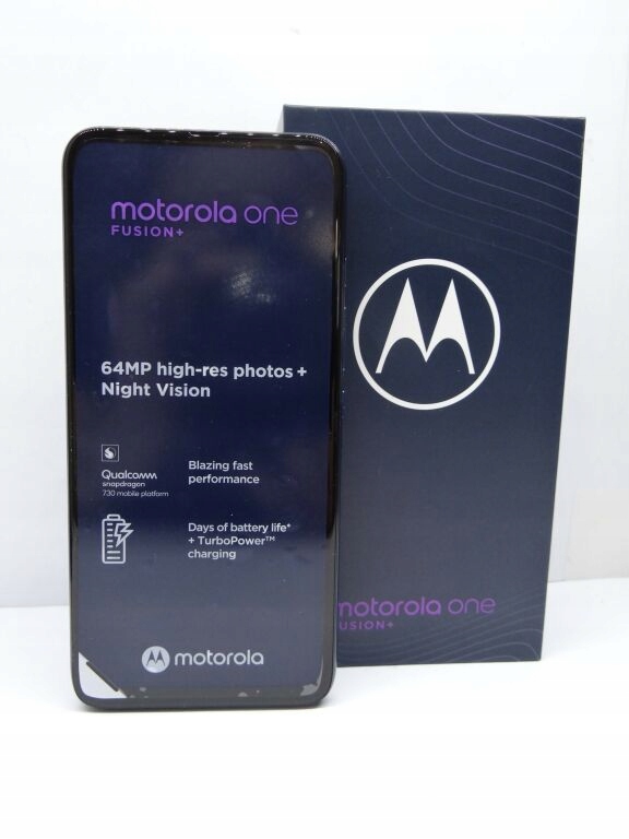 MOTOROLA ONE FUSION+ 6/128GB GWARANCJA