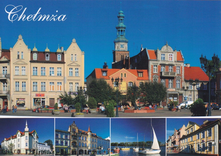 CHEŁMŻA - RYNEK - KATEDRA - BIBLIOTEKA - PRZYSTAŃ