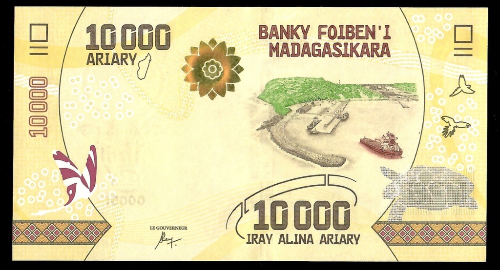 Madagaskar - 10000 ariary 2017 (UNC)