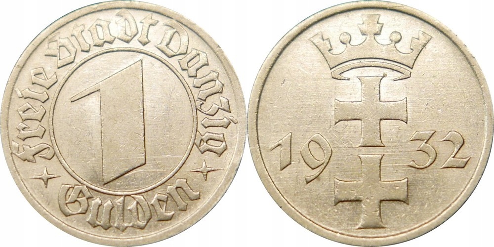 Gdańsk - 1 gulden 1932 !!!