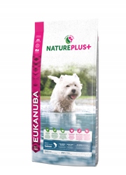 EUKANUBA NATURE ADULT SMALL SALMON 12K USZKODZONE