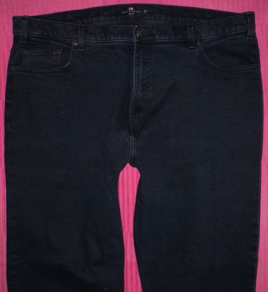 MARKS&SPENCER - PROSTE JEANSY W44L31 pas 110cm