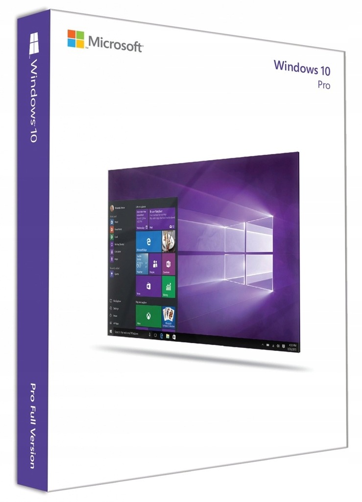 Windows 10 Pro ENG Box 32/64bit USB