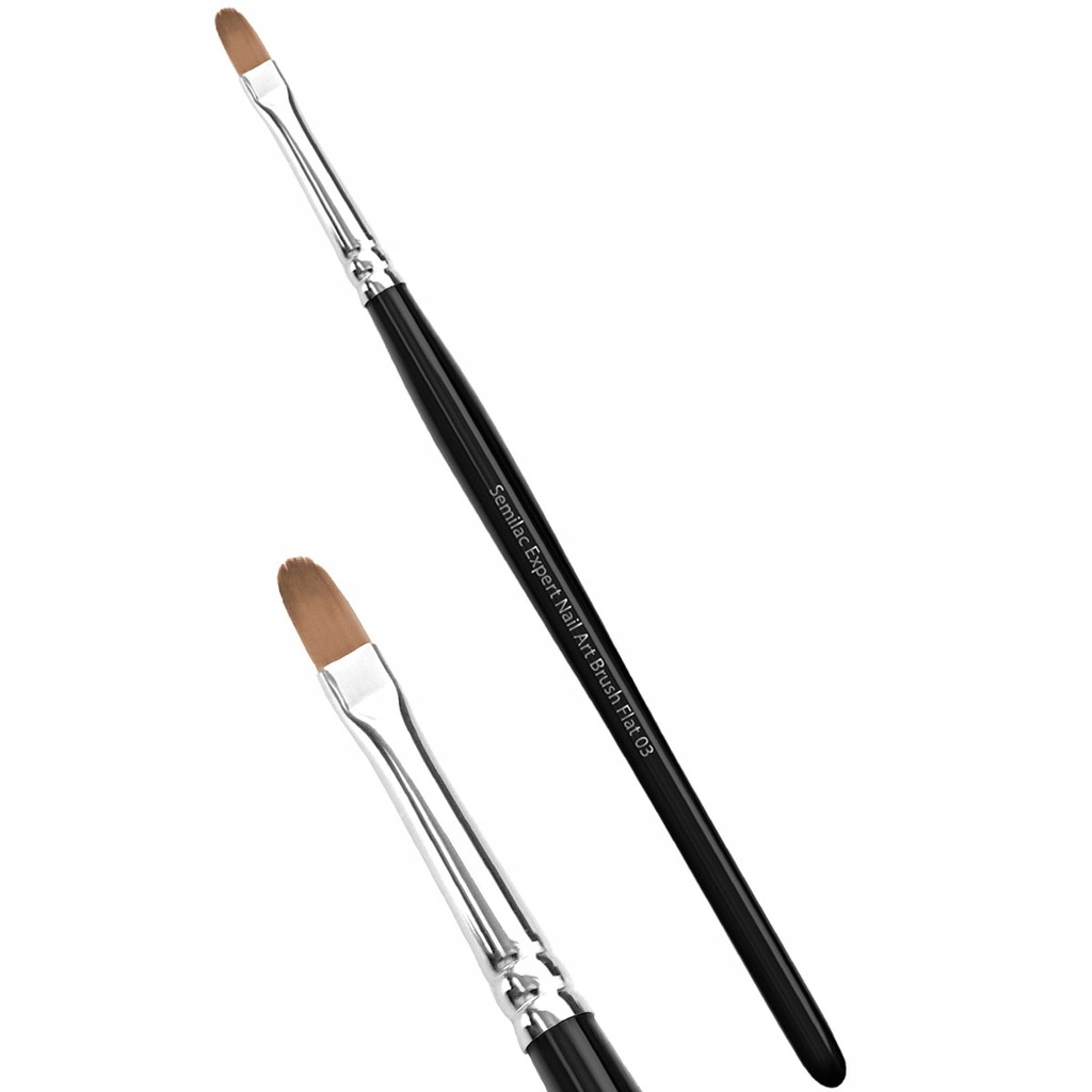 PĘDZEL ŻEL SEMILAC EXPERT NAIL ART BRUSH FLAT 03