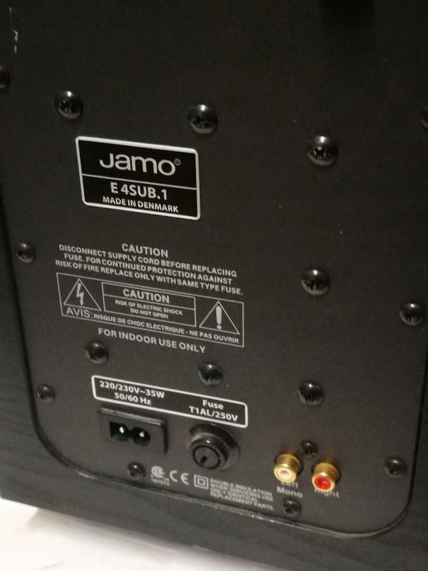 SUBWOOFER JAMO E4SUB.1 7843079710 oficjalne archiwum Allegro