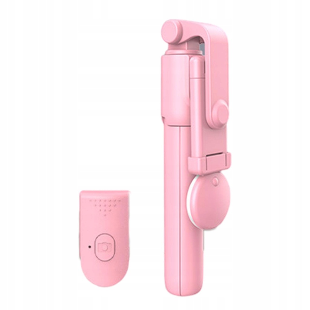 Bluetooth Selfie Stick with LED Light ,with Wireless Remote Adjustable Pink