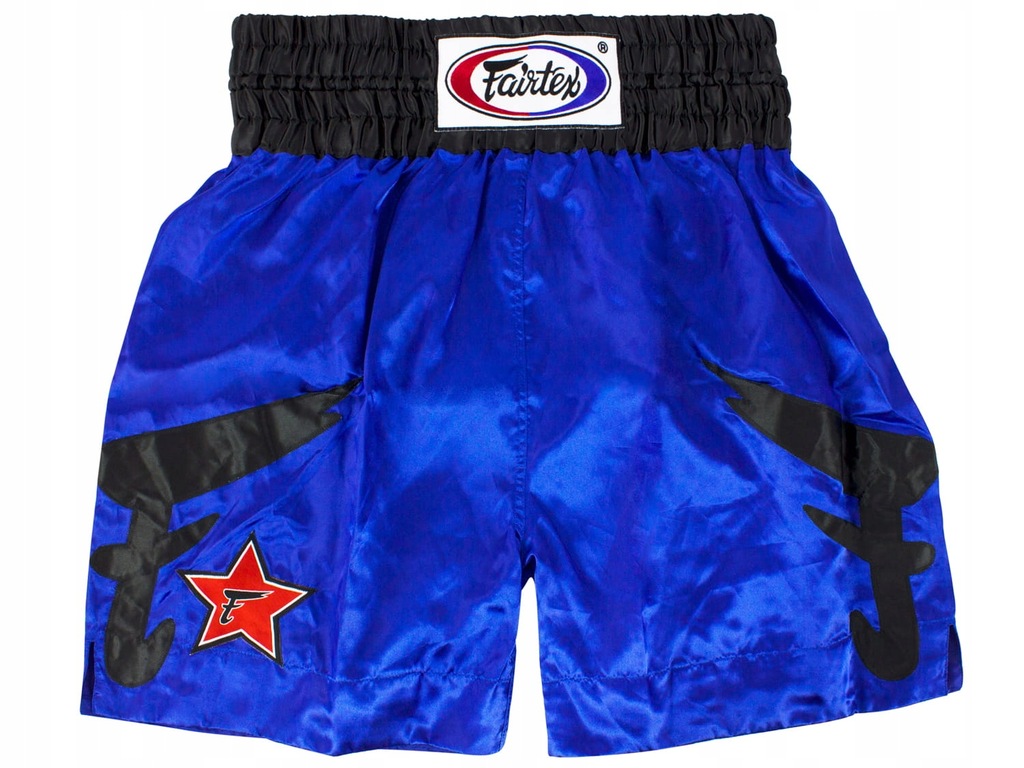 SPODENKI TAJSKIE FAIRTEX BT27 (blue/black) - L