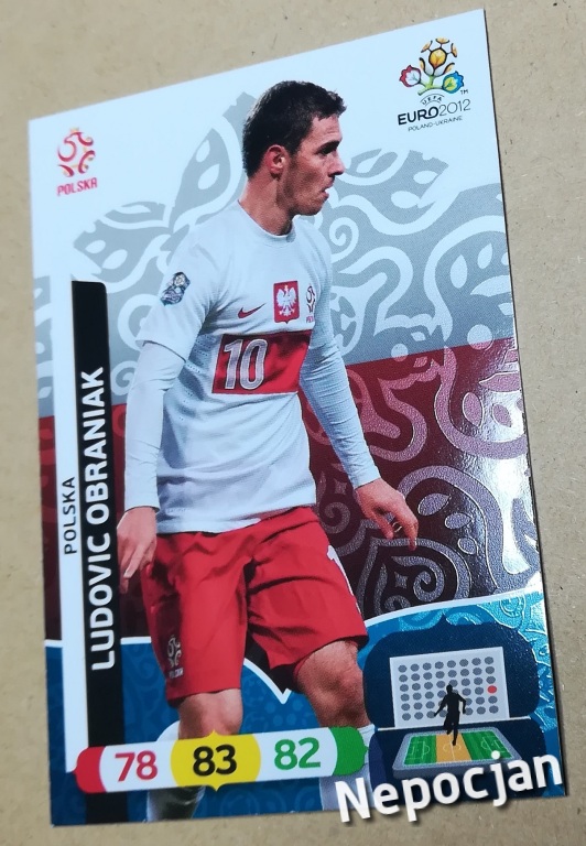 Ludovic Obraniak Euro 2012 Polska Panini