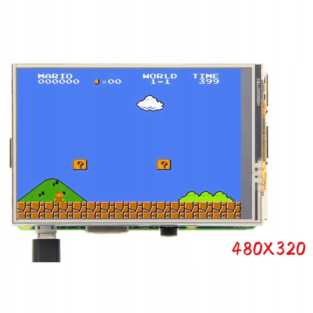 MHS 3.5 cal dla Raspberry Pi kolor ekran TFT LCD obsługuje retropie gry