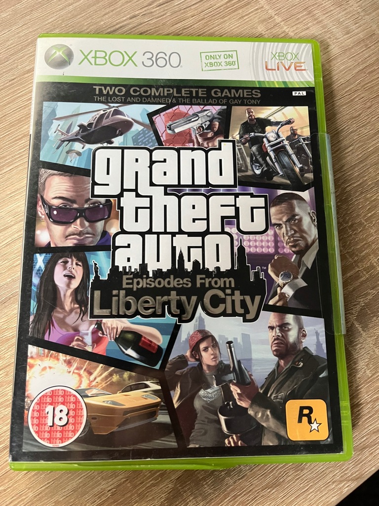 Gra GTA Episodes from Liberty City XBOX 360 X360