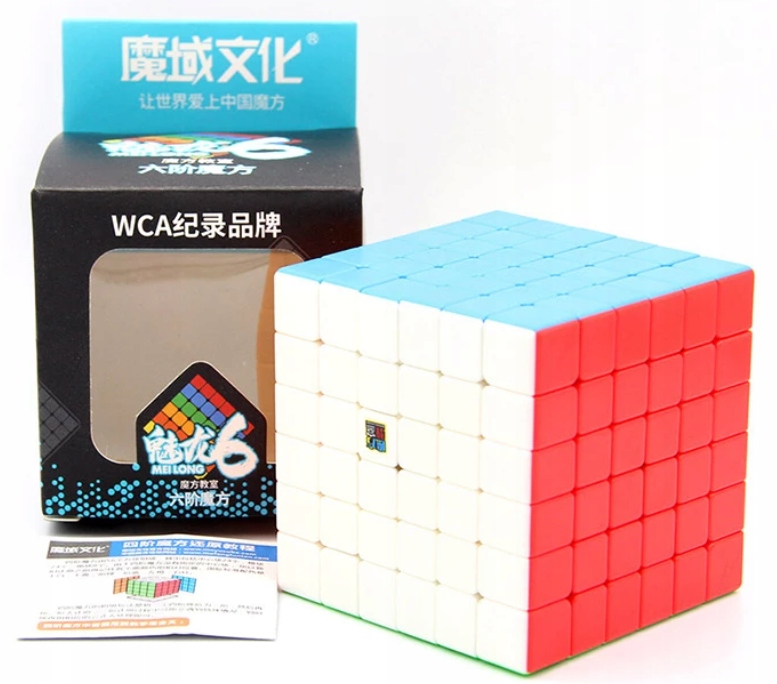 Kostka MoYu MeiLong Magic Cube 6x6x6 gratis
