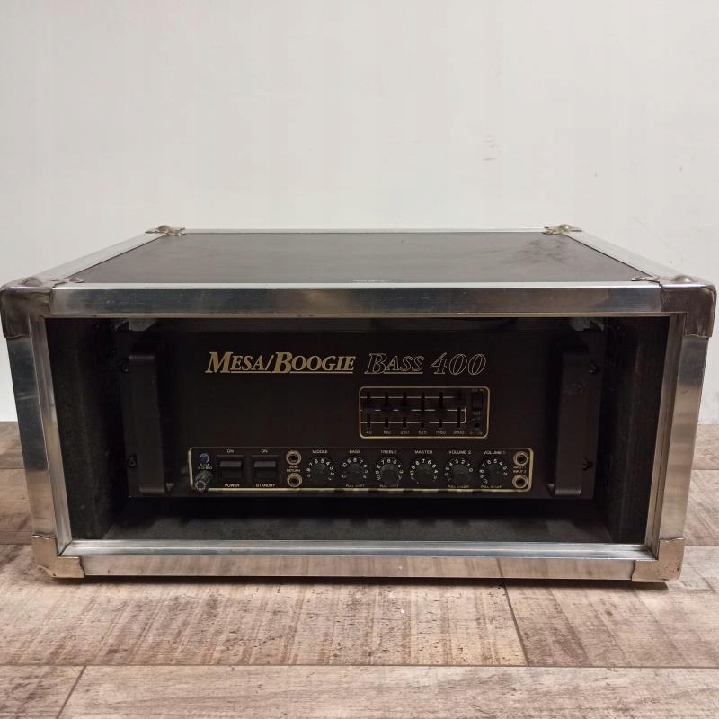 MESA BOOGIE BASS 400 + SUS-4 rack lampowy wzmacniacz basowy