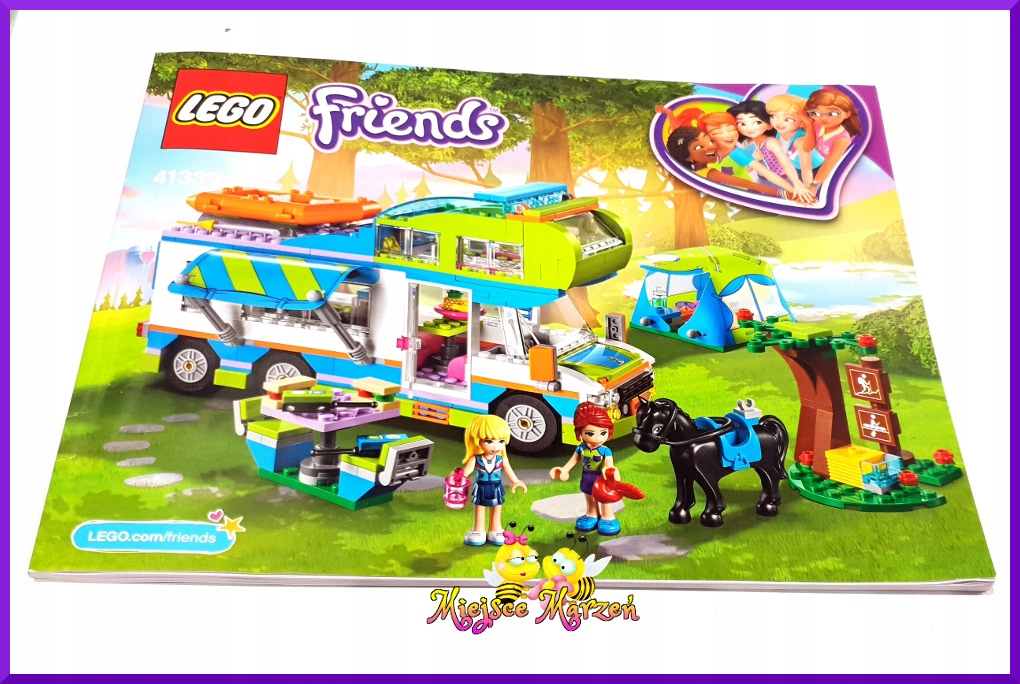 LEGO Friends 41339 Samochód kempingowy instrukcja