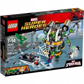 Lego Super Heroes Spiderman Pułapka z mack 76059