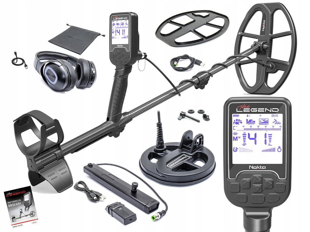 Wykrywacz metali Nokta The Legend Pro LG30 + LG15 v 1.17 Bestia