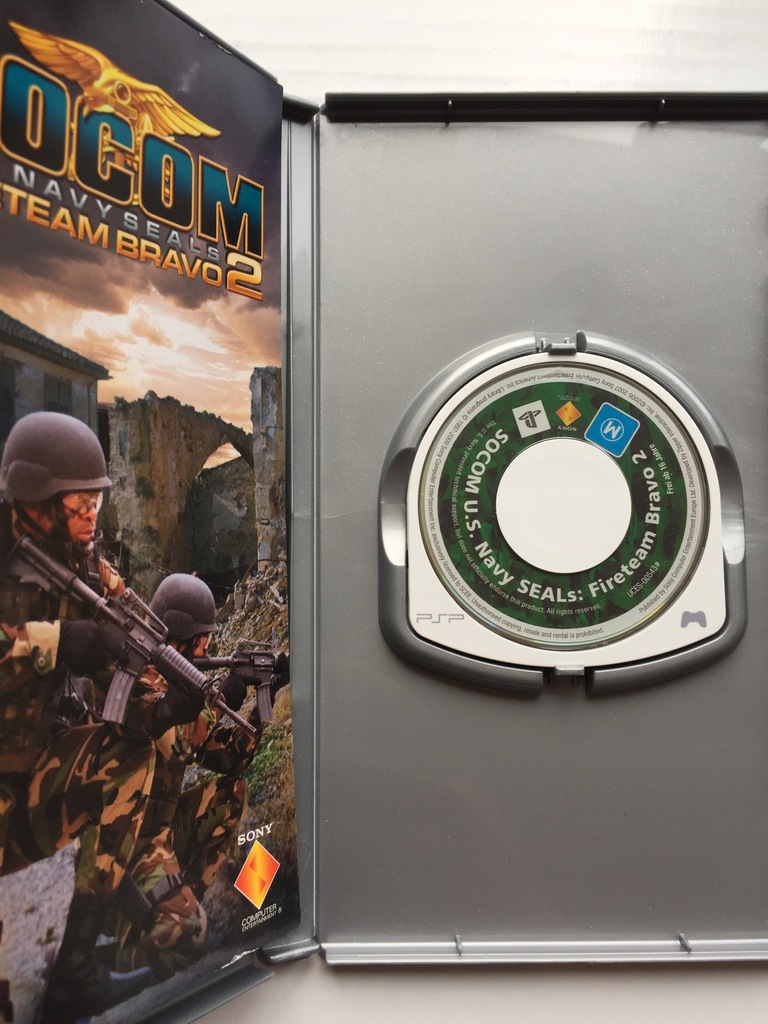Socom Us Navy Seals Fireteam Bravo 2 Psp Sklep Ahs Oficjalne Archiwum Allegro