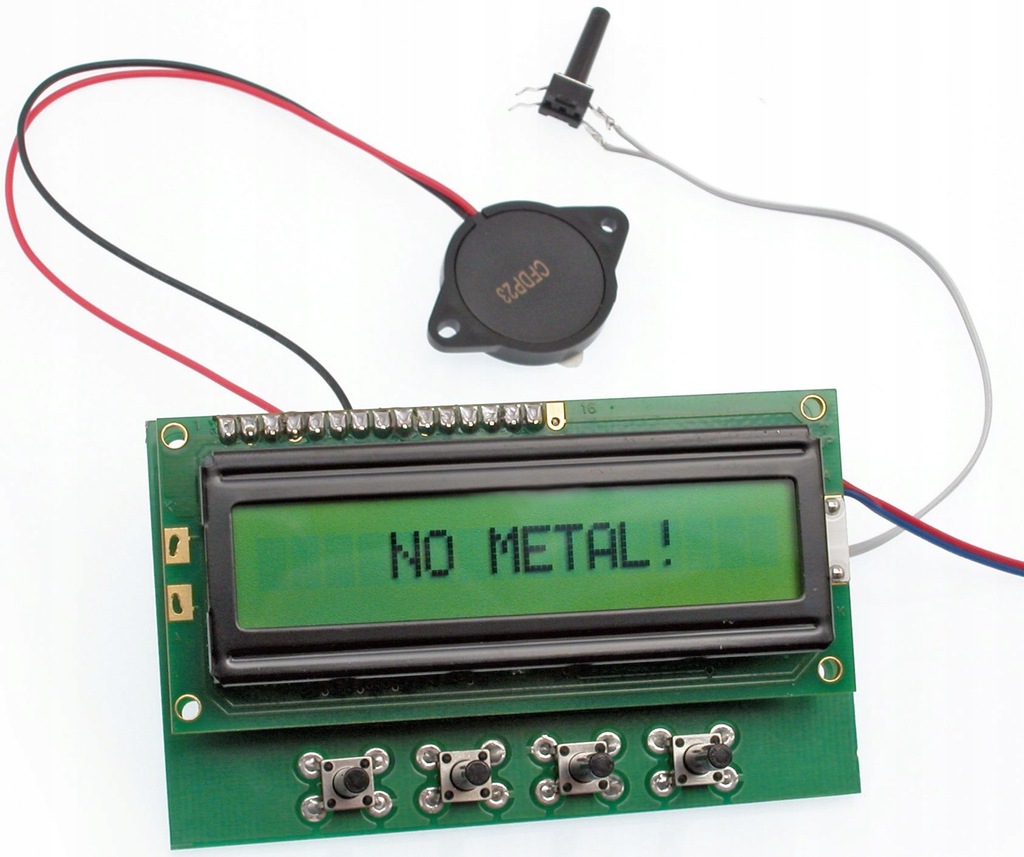 Mikroprocesorowy wykrywacz metali AVT5025