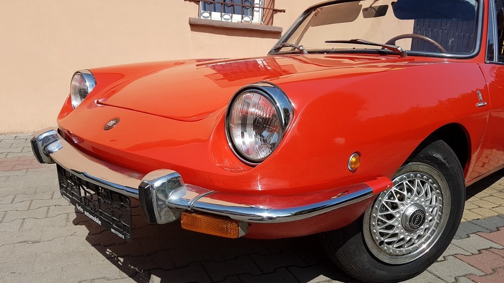 Fiat 850 Spider 1969 rok zobacz jak nowy PiĘKNY