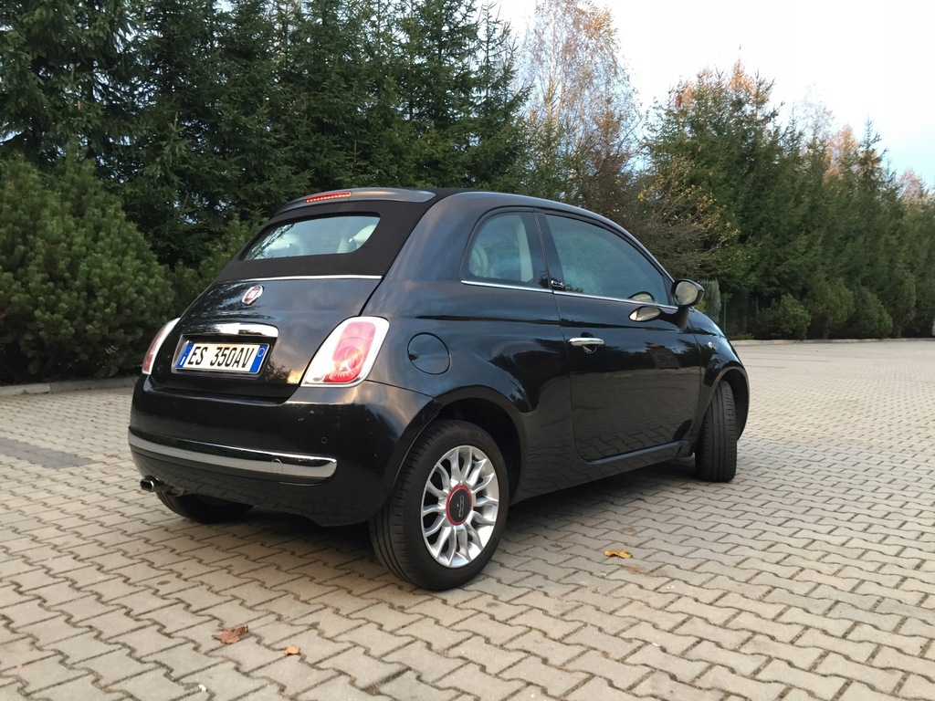 FIAT 500 1.2, 12300 KM JAK NOWY KABRIO ZAMIANA