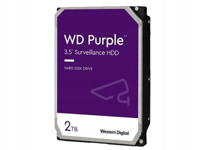 Dysk HDD 2TB WD PURPLE WD22PURZ