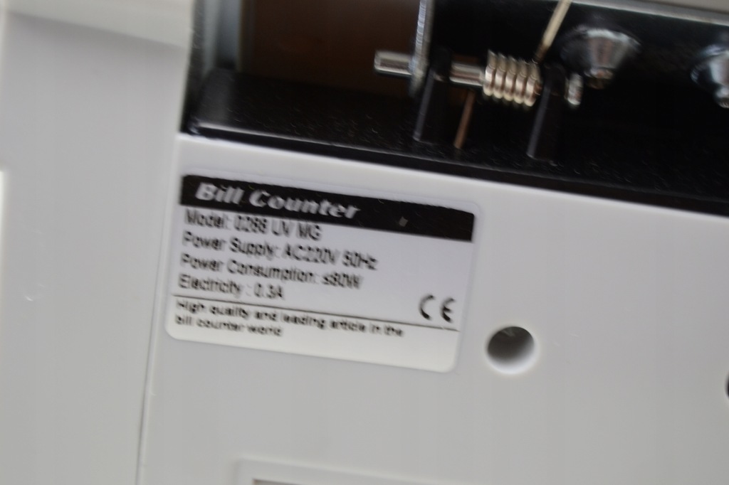Liczarka banknotów Bill Counter 0288 uv mg 5 13533157710