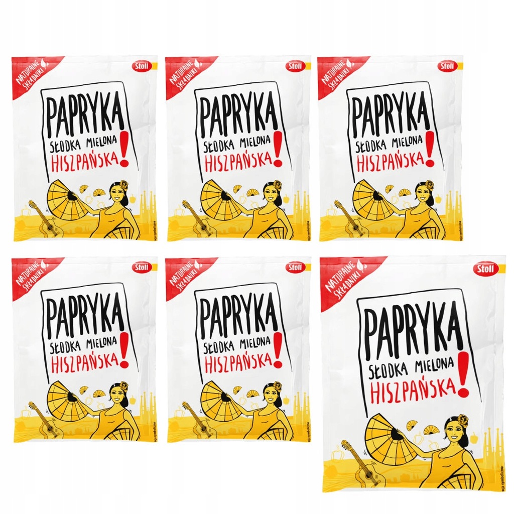 Przyprawy Stoll Papryka Słodka 5+1GRATIS 20g