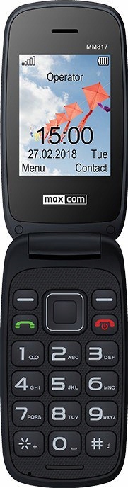 Telefon MAXCOM MM817 Czarny