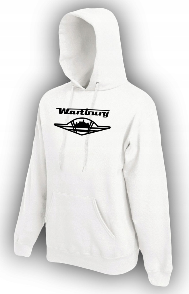 BLUZA KAPTUR WARTBURG DDR PRL AUTO MOTO FUN L