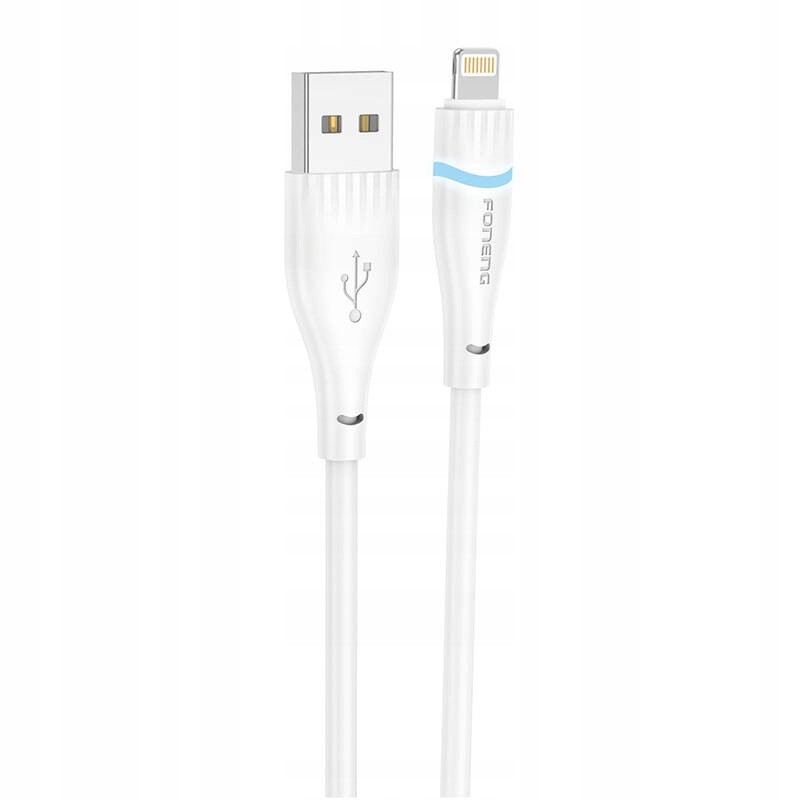 Kabel USB-A do Iphone Foneng X101 2,4A, 1,2m (biały)