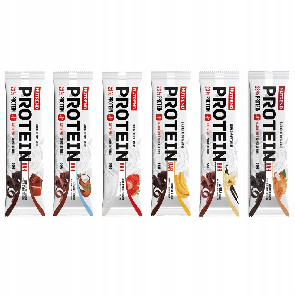 BATON BIAŁKOWY PROTEIN BAR 6x55 g odżywka białkowa