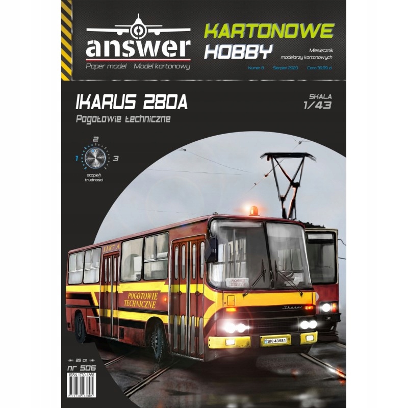 Ikarus 280A pogotowie techniczne, Answer, 1/43