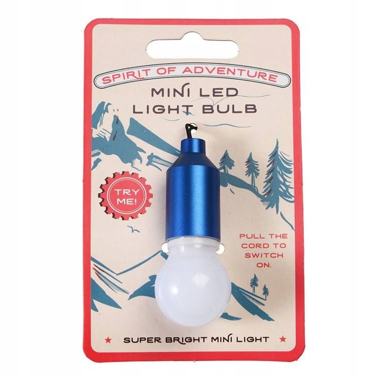 Rex London Brelok Świecąca Żarówka Mini latarka -