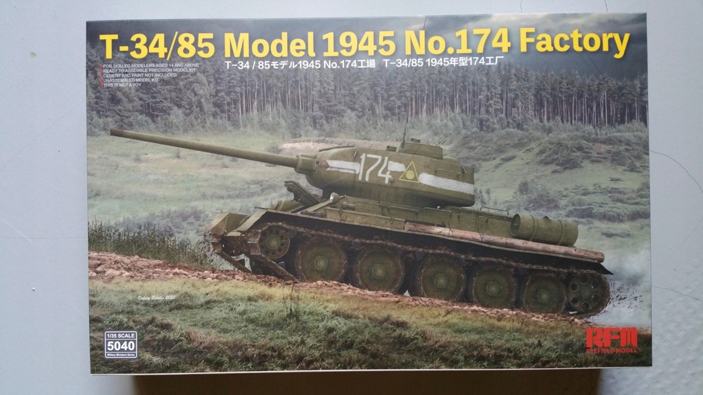 T-34/85 Model 1944 No.174 Factory RM-5040